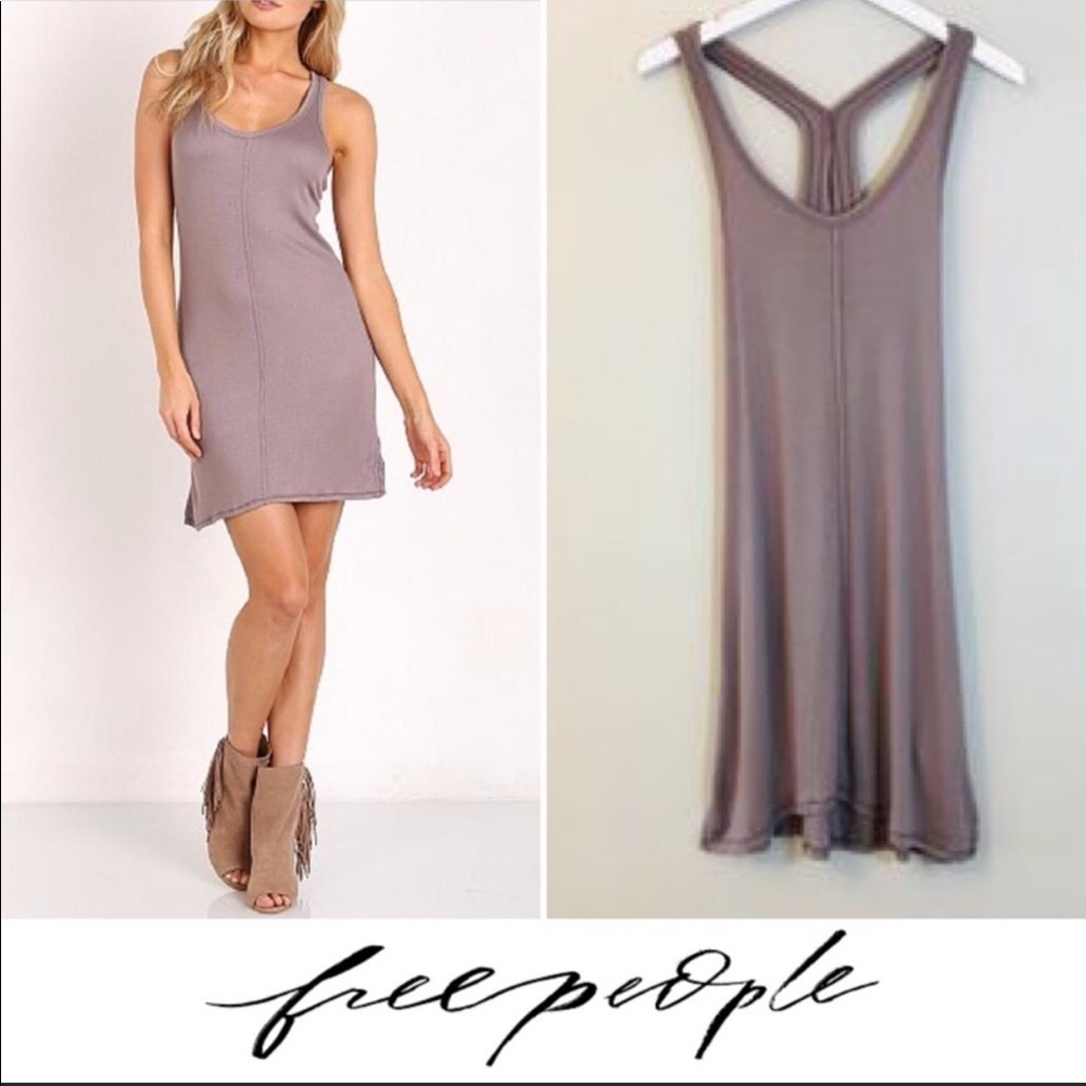 Free People Slinky Tank Slip Dress